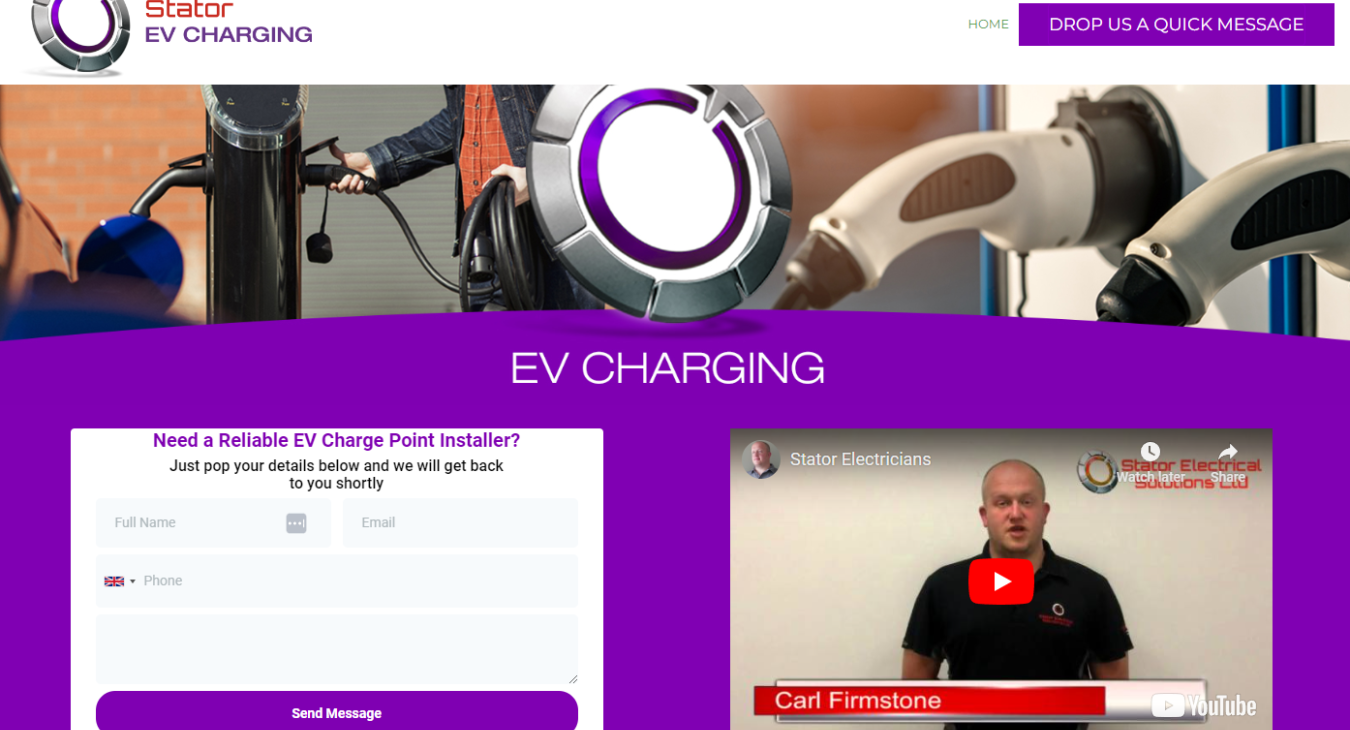 EV Car Charger installer in Nottingham, Derby and Mansfield