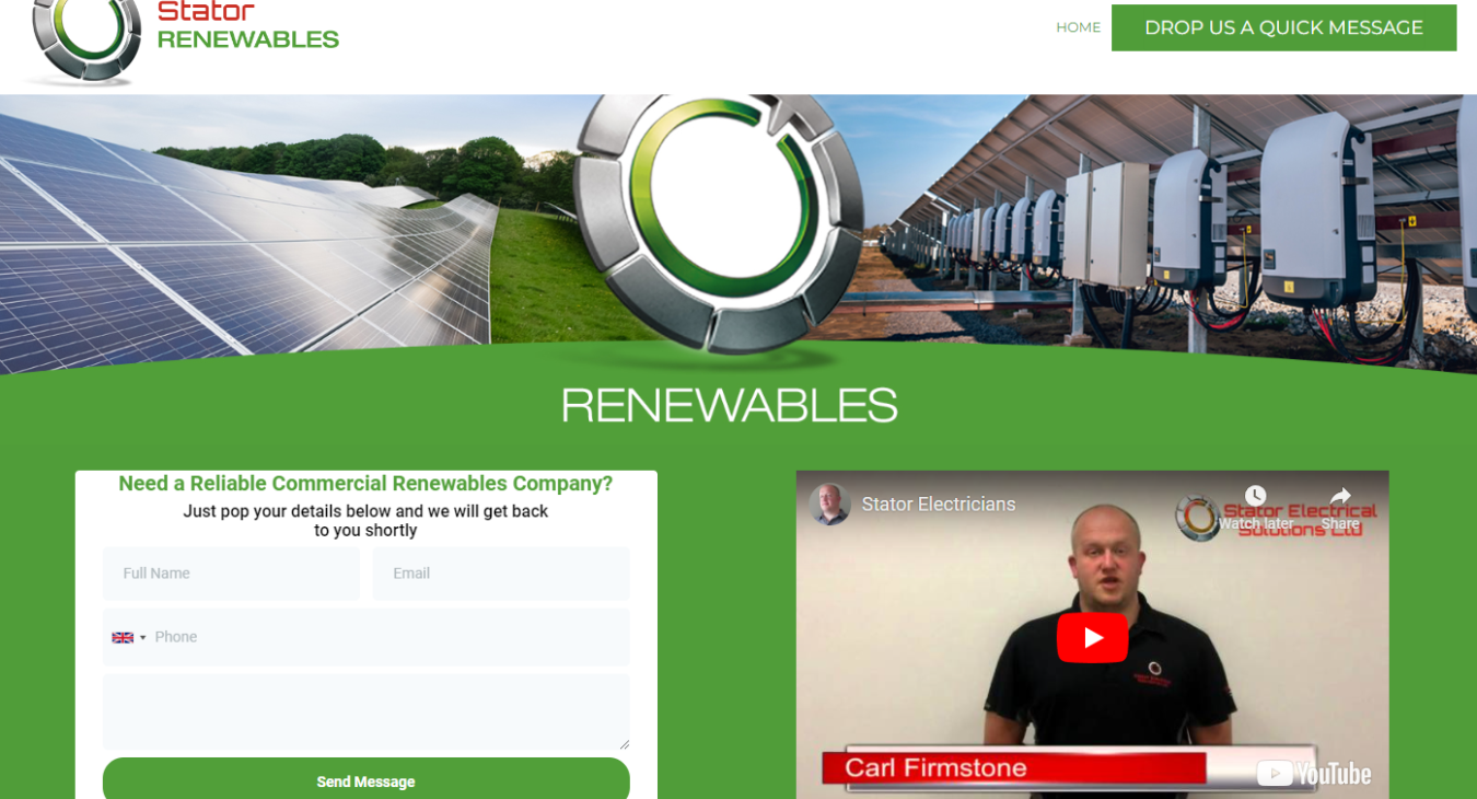 Renewables installer in Nottingham, Derby and Mansfield